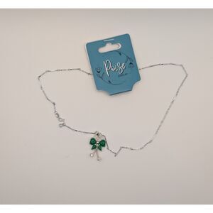 Poise Green Butterfly Necklace